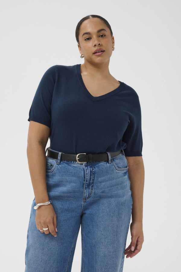 Kaffe Curve Lizzy V-Neck Pullover