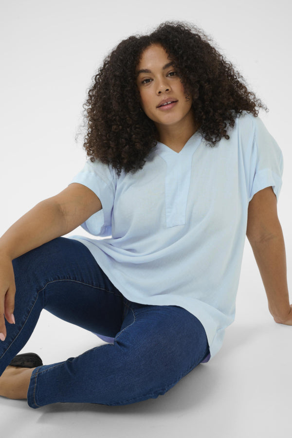 Kaffe Curve Mille Wing Sleeveless Blouse