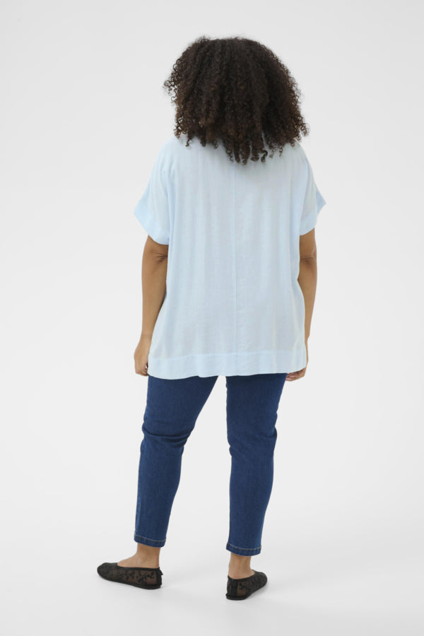 Kaffe Curve Mille Wing Sleeveless Blouse