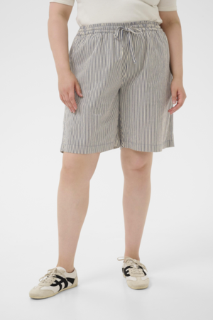 Kaffe Curve Nana Striped Shorts