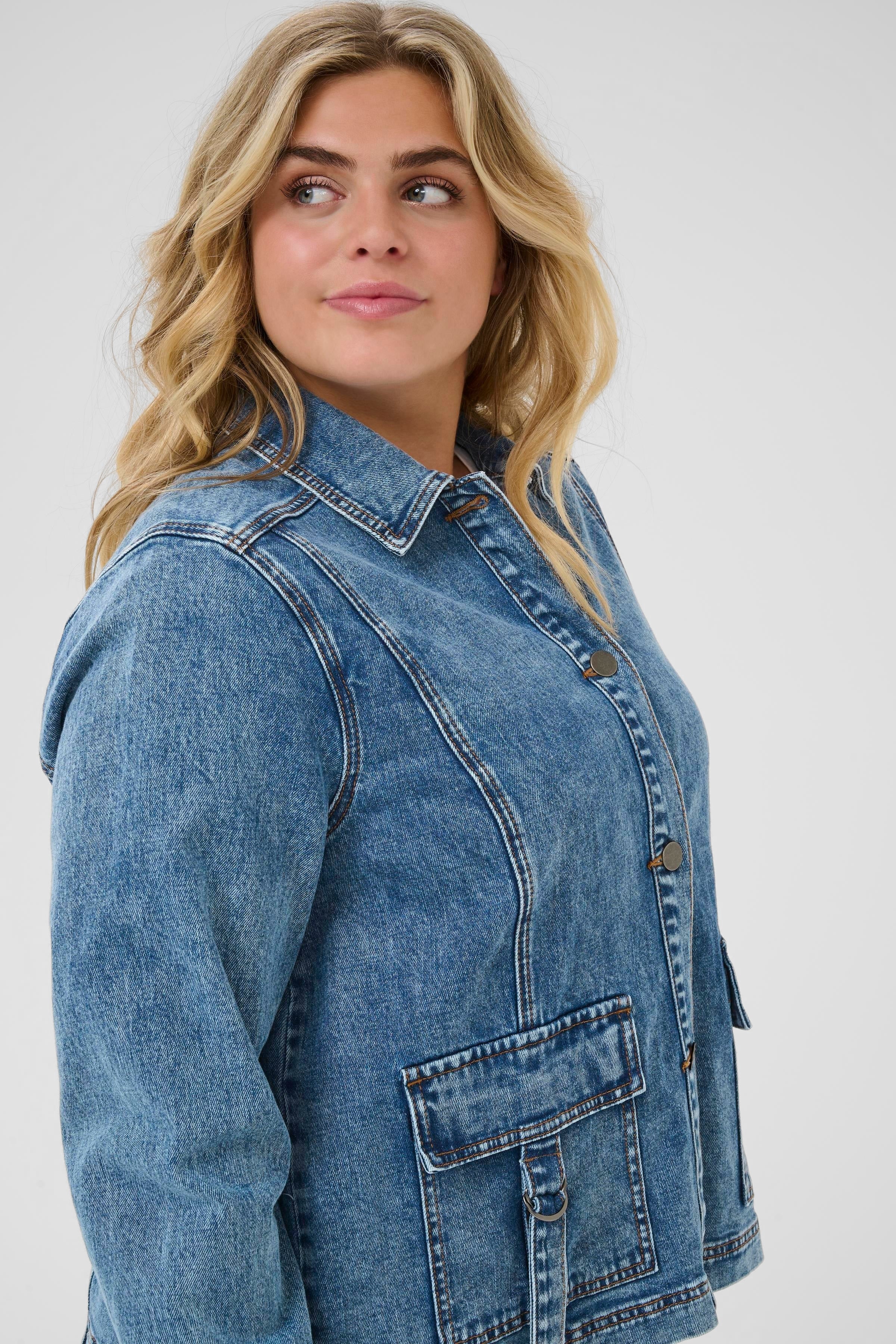 Kaffe Curve Elona Denim Jacket