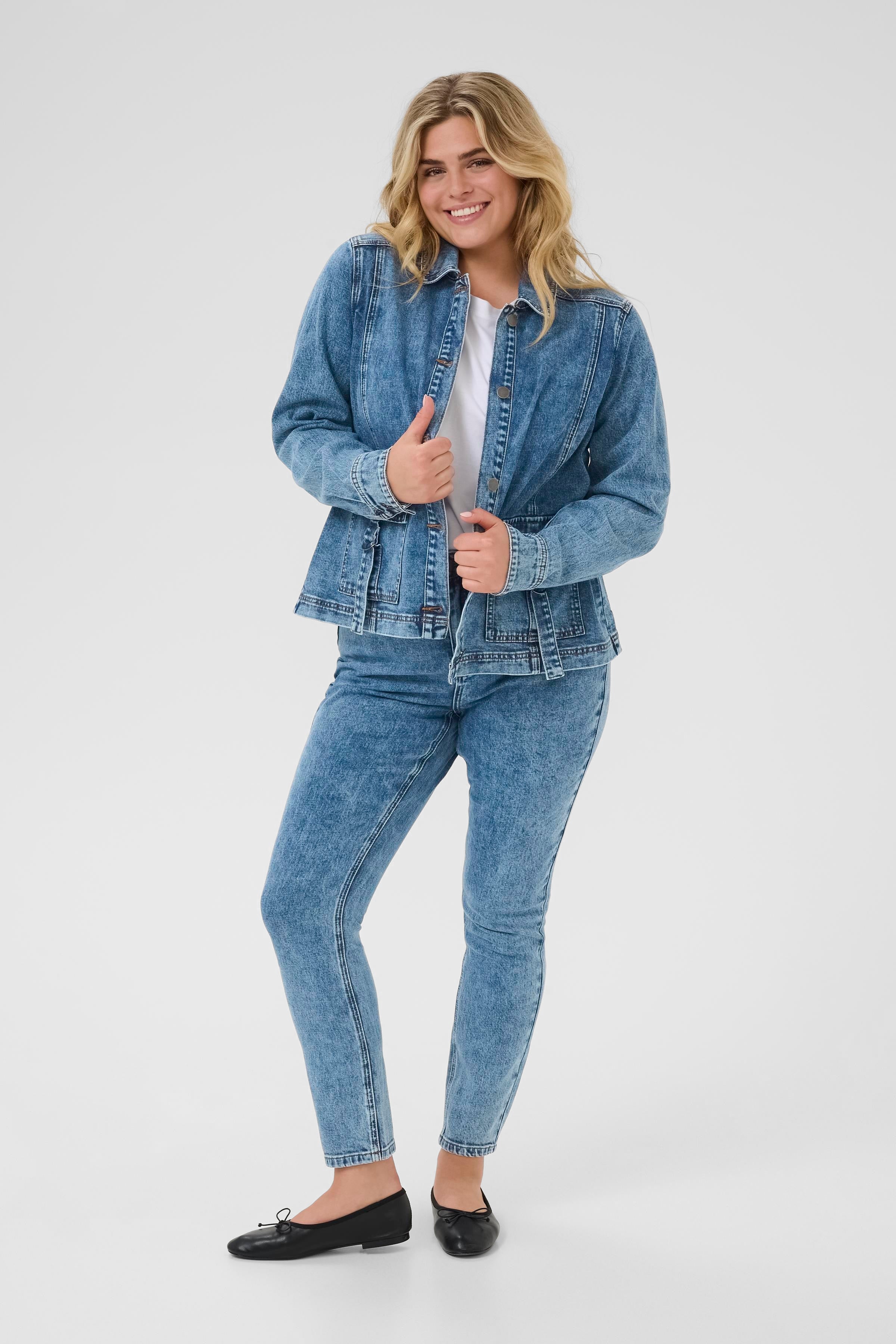 Kaffe Curve Elona Denim Jacket