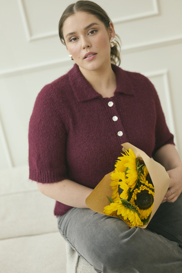 Kaffe Emila Polo Pullover