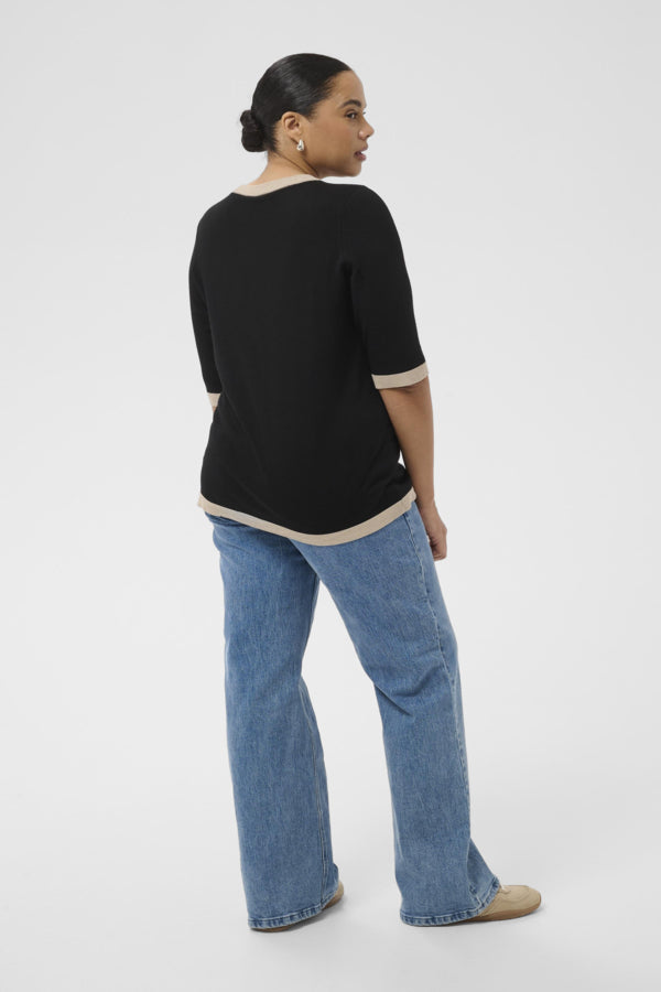 Kaffe Lizzy Contrast Cardigan