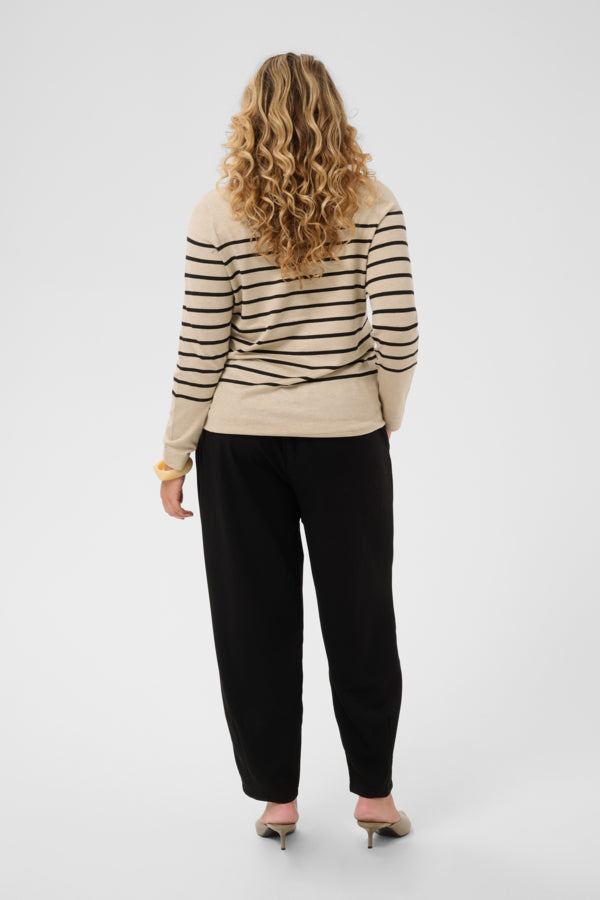 Kaffe Lizzy Striped Boatneck