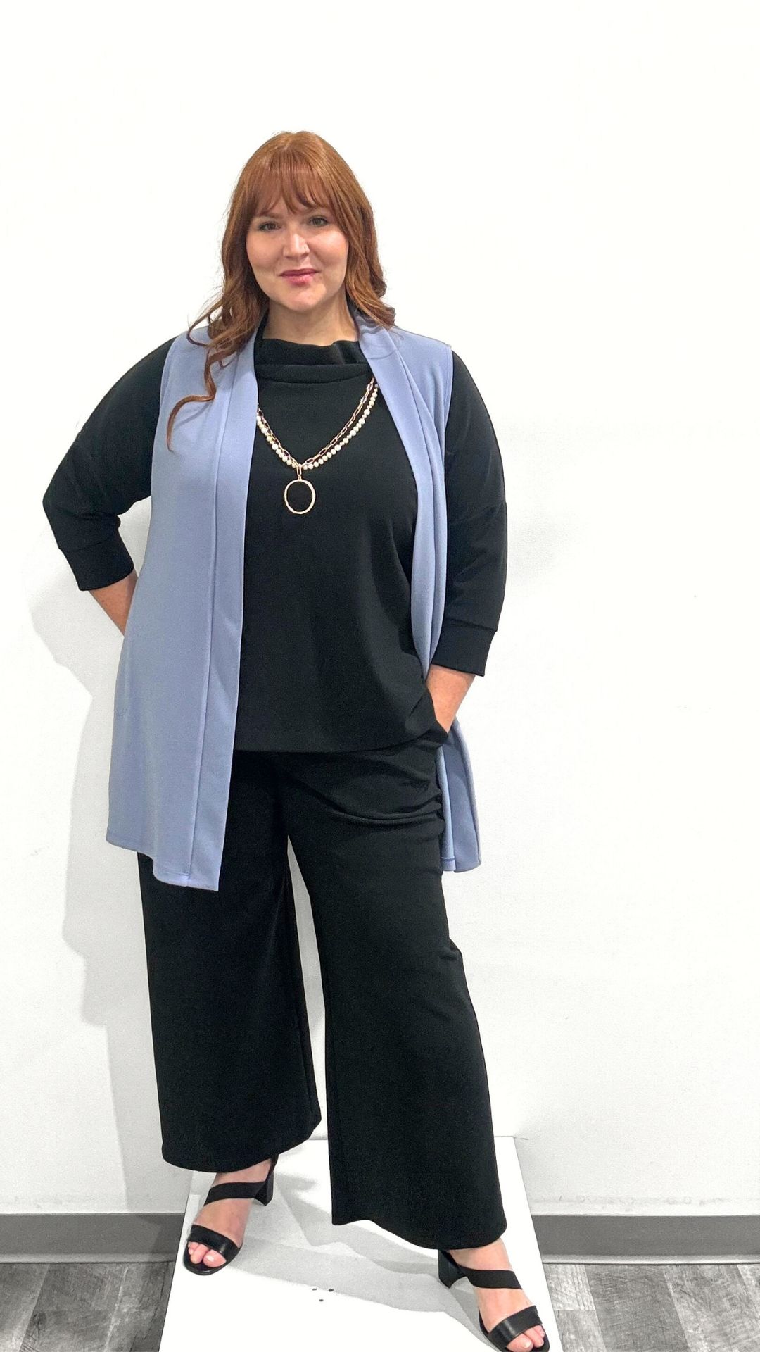 Sympli Soffio Crepe Carefree Vest