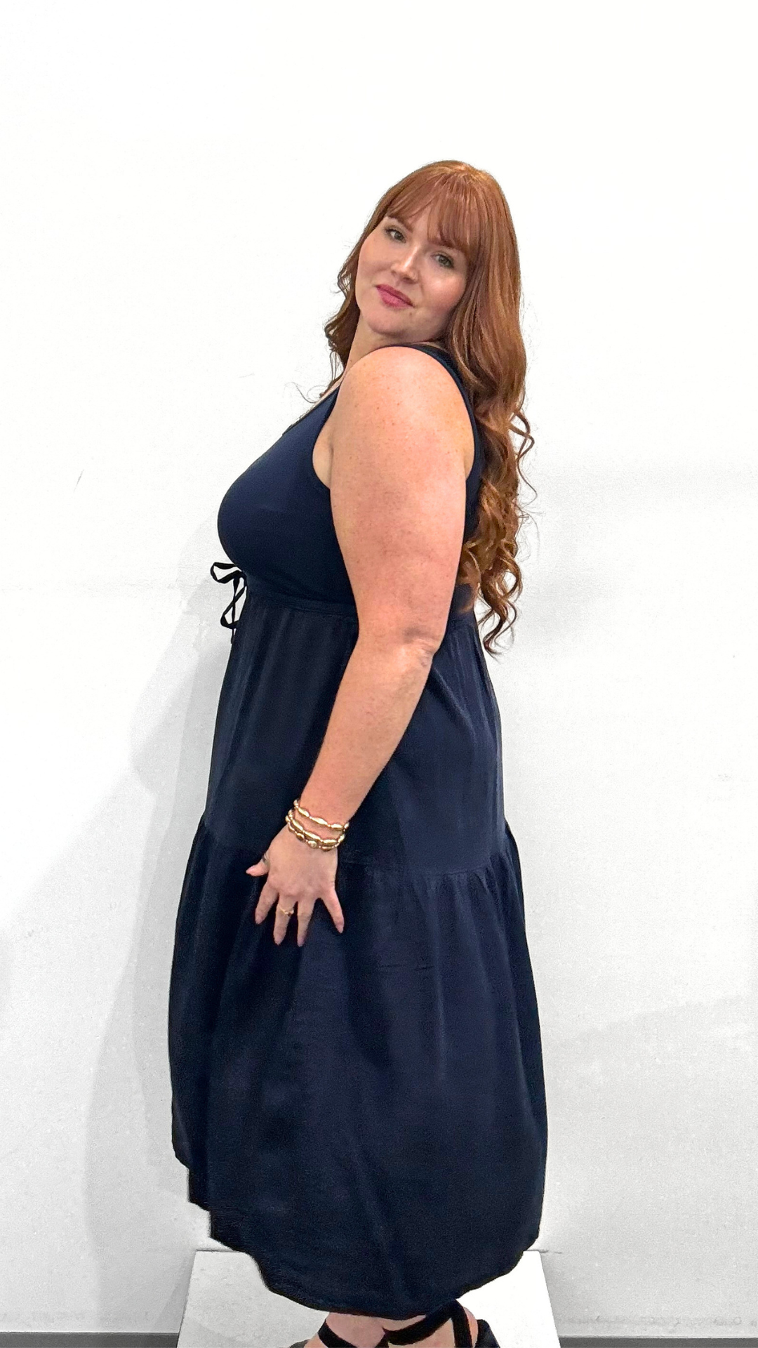 Tribal Mix Media Dress