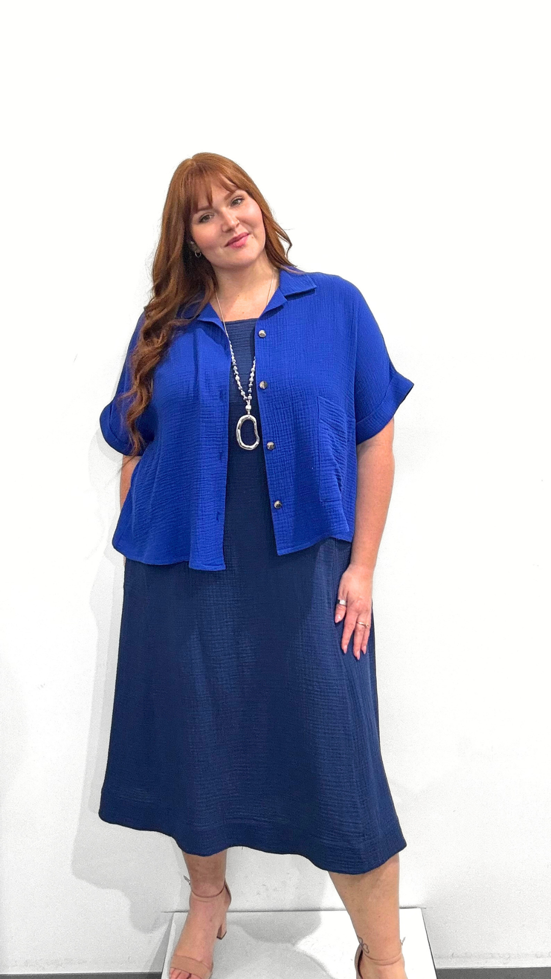 Sympli Breeze Bolero Shirt