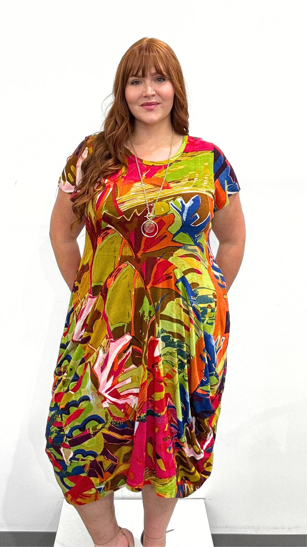 Orientique Bubble Dress