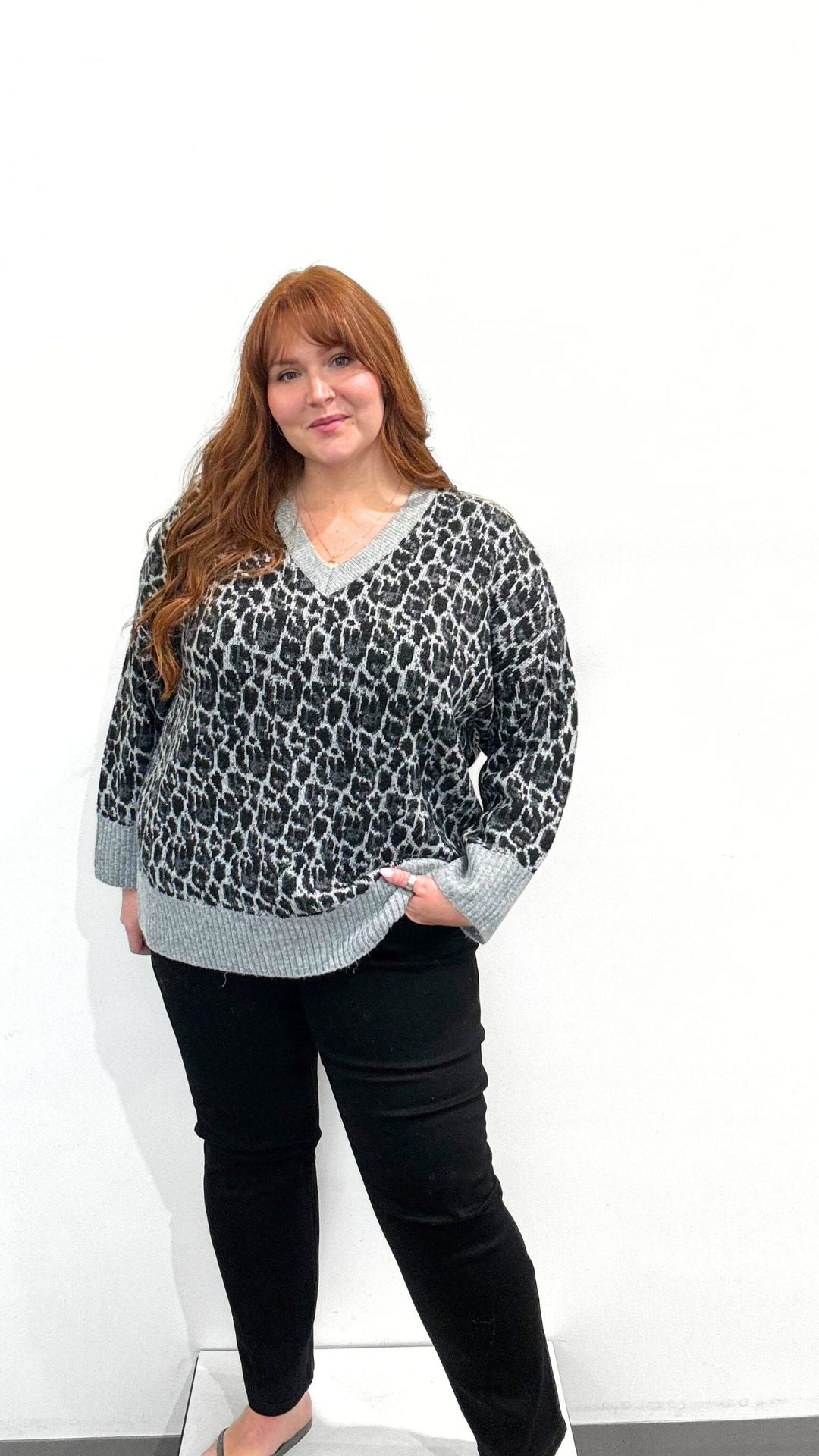 Wasabi Nimo V-Neck Sweater