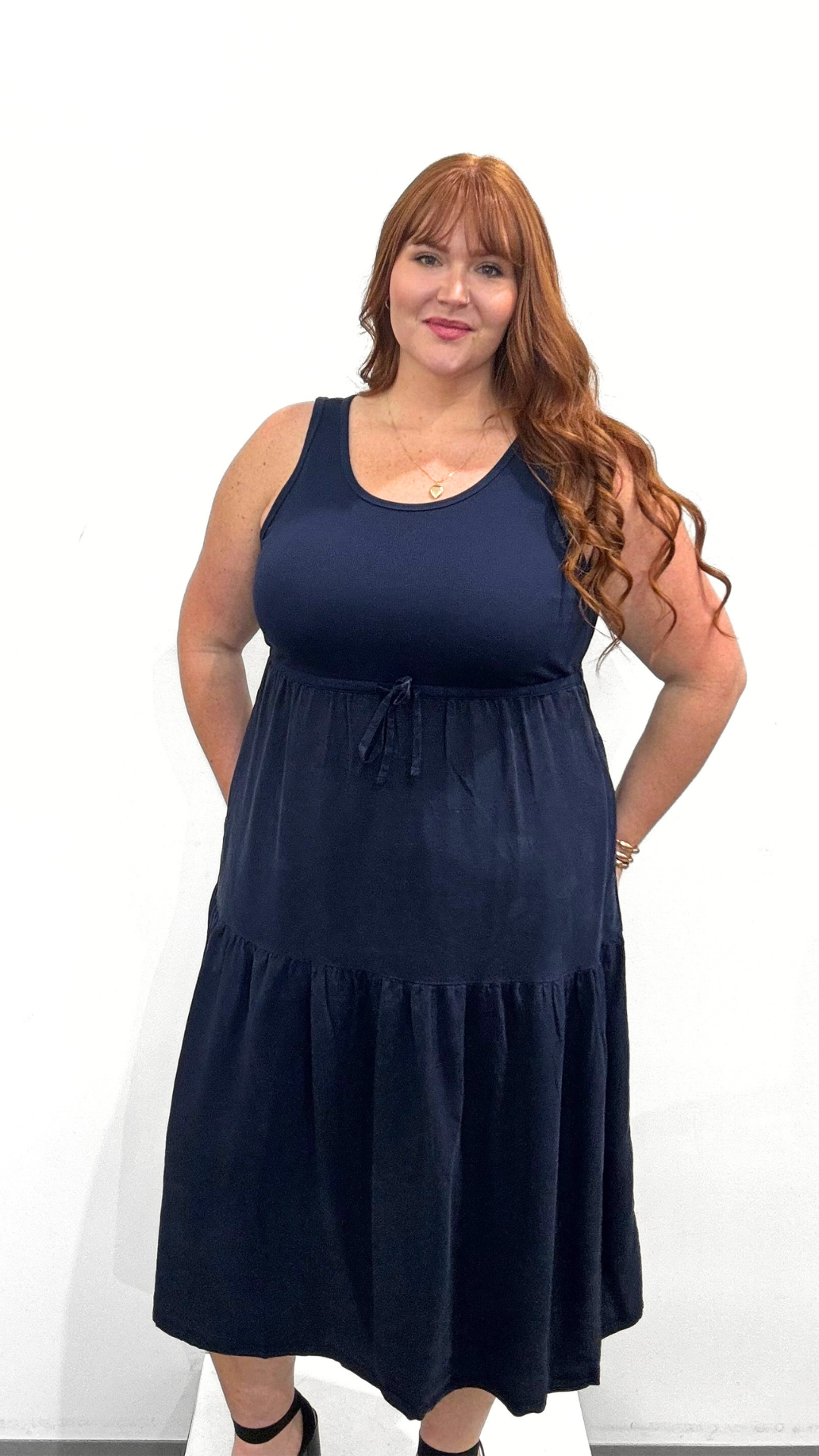 Tribal Mix Media Dress