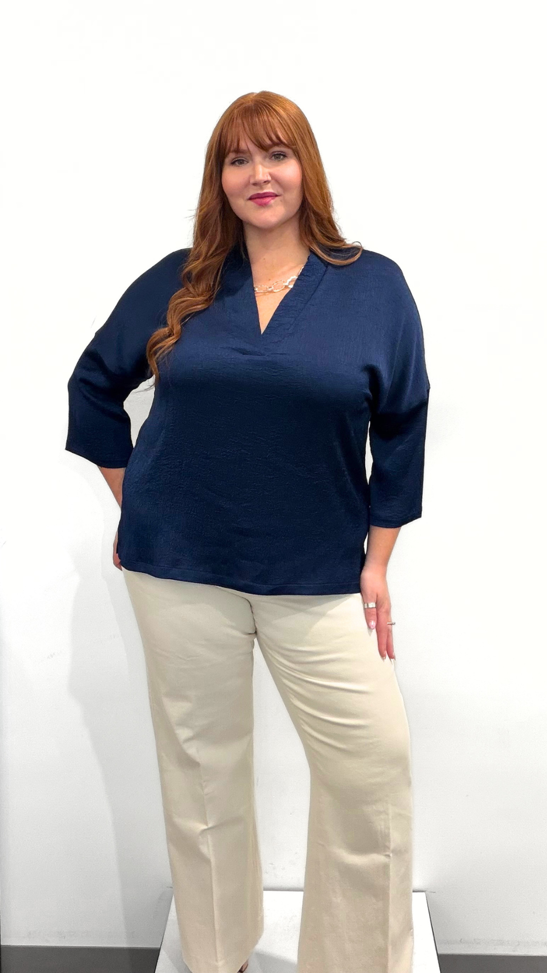 Joseph Ribkoff V-Neck Top
