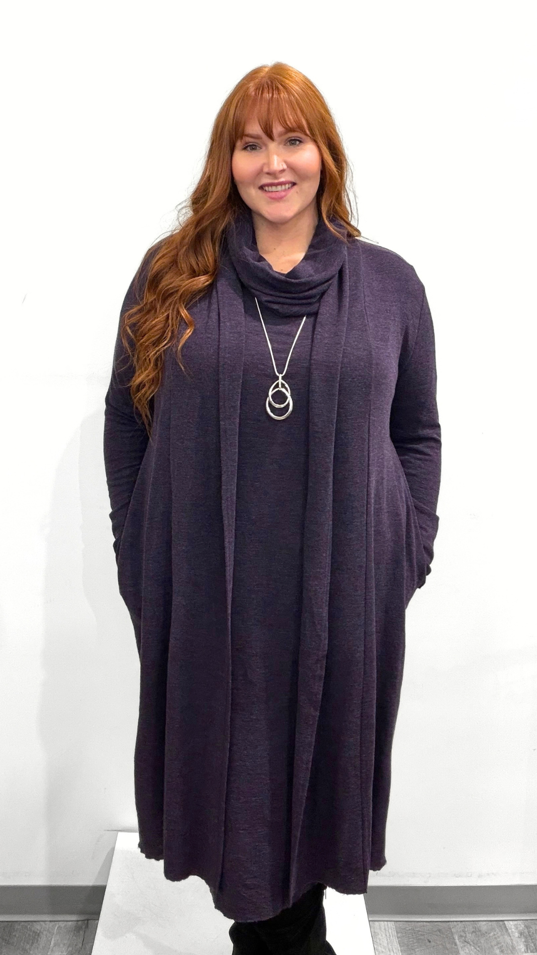 by basics Cardigan W Shawl Collar