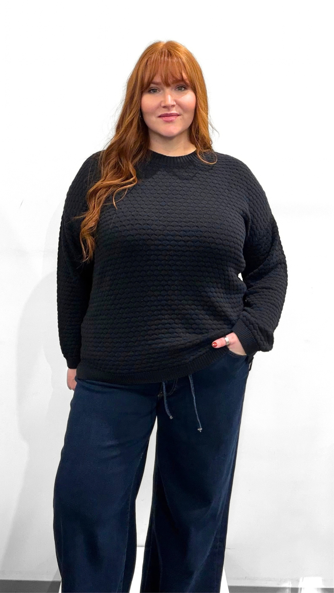 Orientique Waffle Sweater