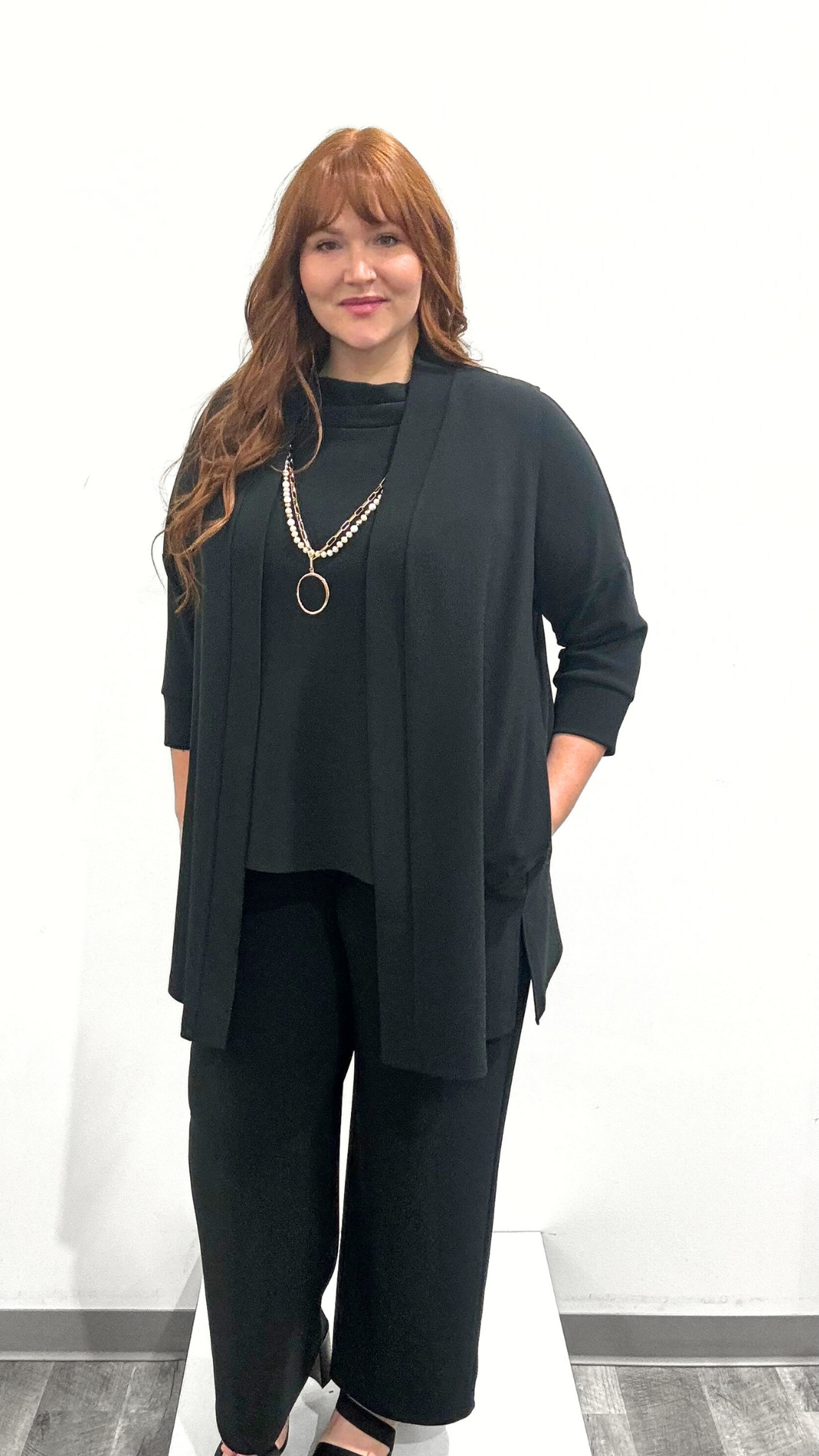 Sympli Soffio Crepe Carefree Vest