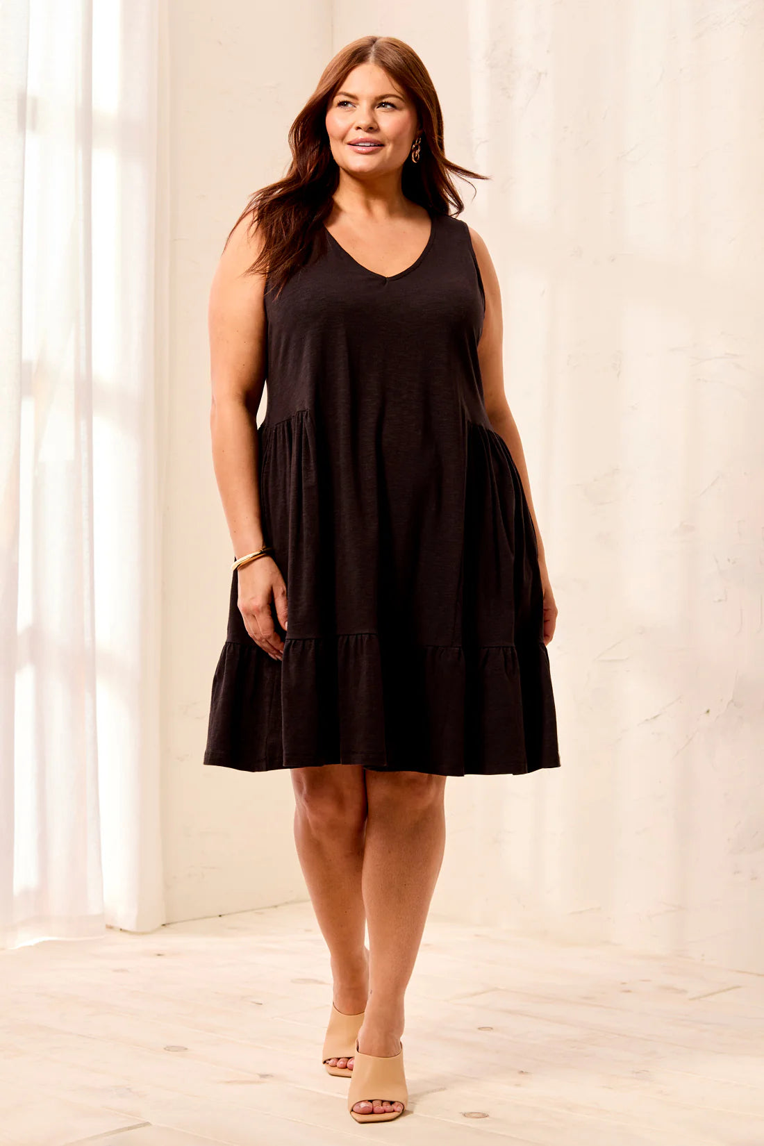 Tribal V-Neck Dress