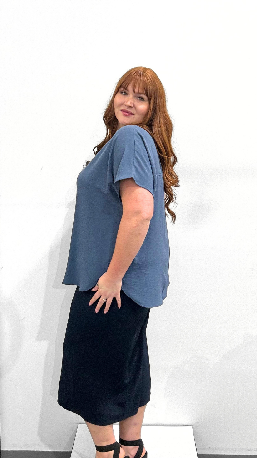 Mat Short Sleeve Blouse