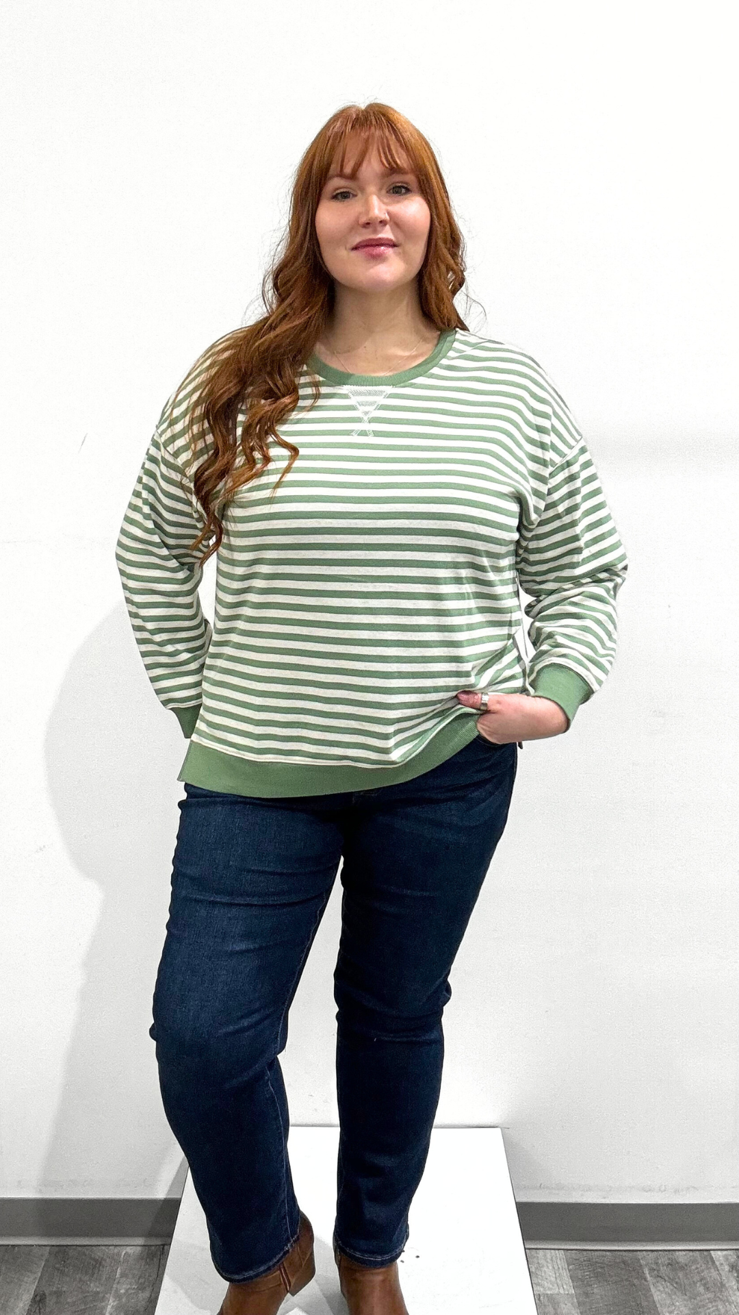 Tribal Crew Neck Sweatshirt