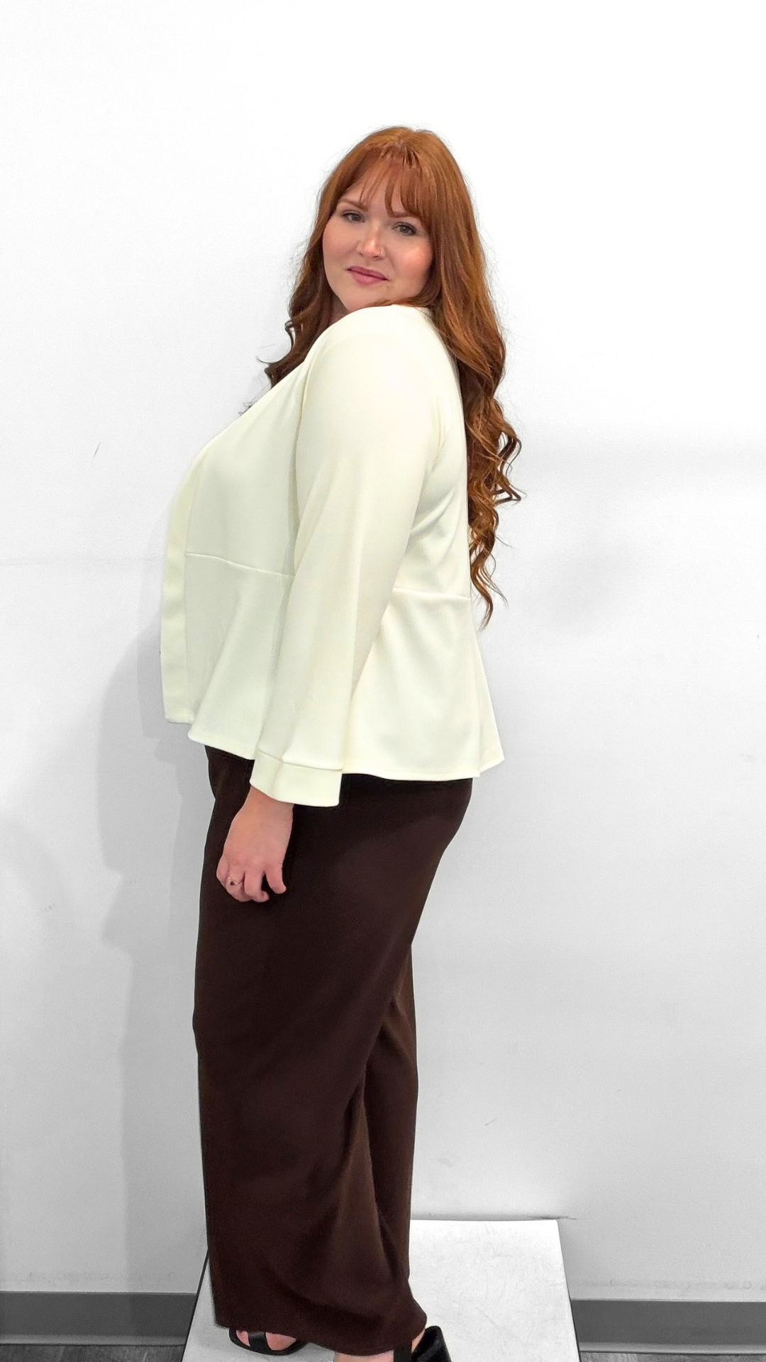 Sympli Soffio Crape Cardigan