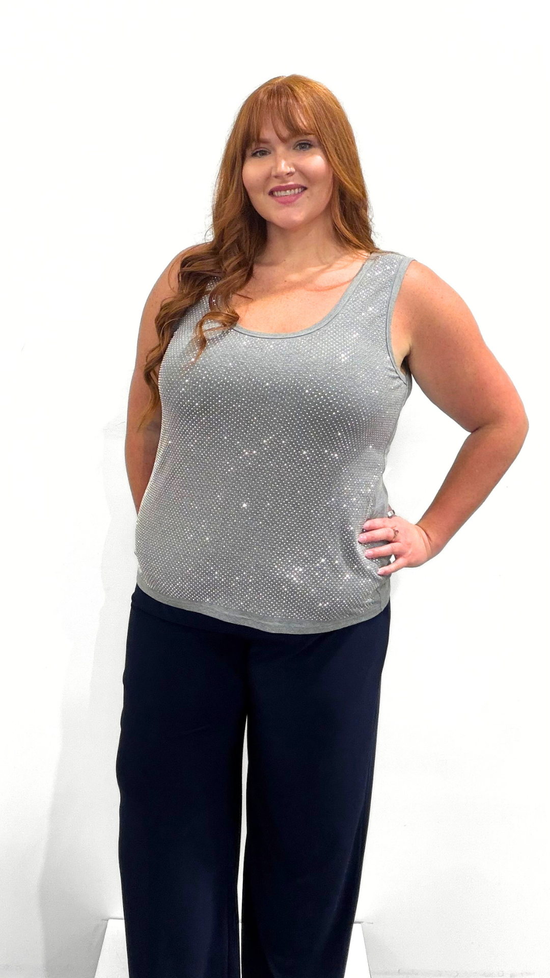 Frank Lyman Bedazzle Tank
