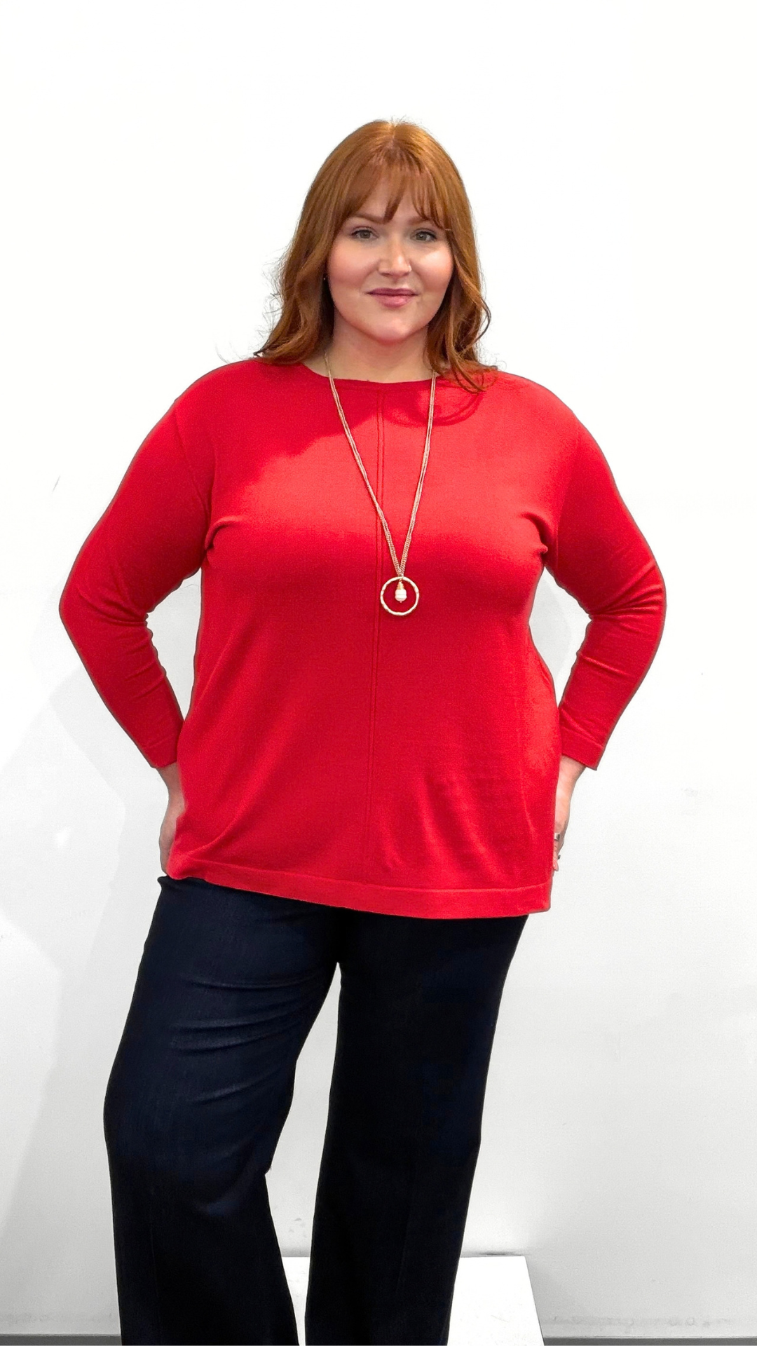 MAT Front Seam Sweater