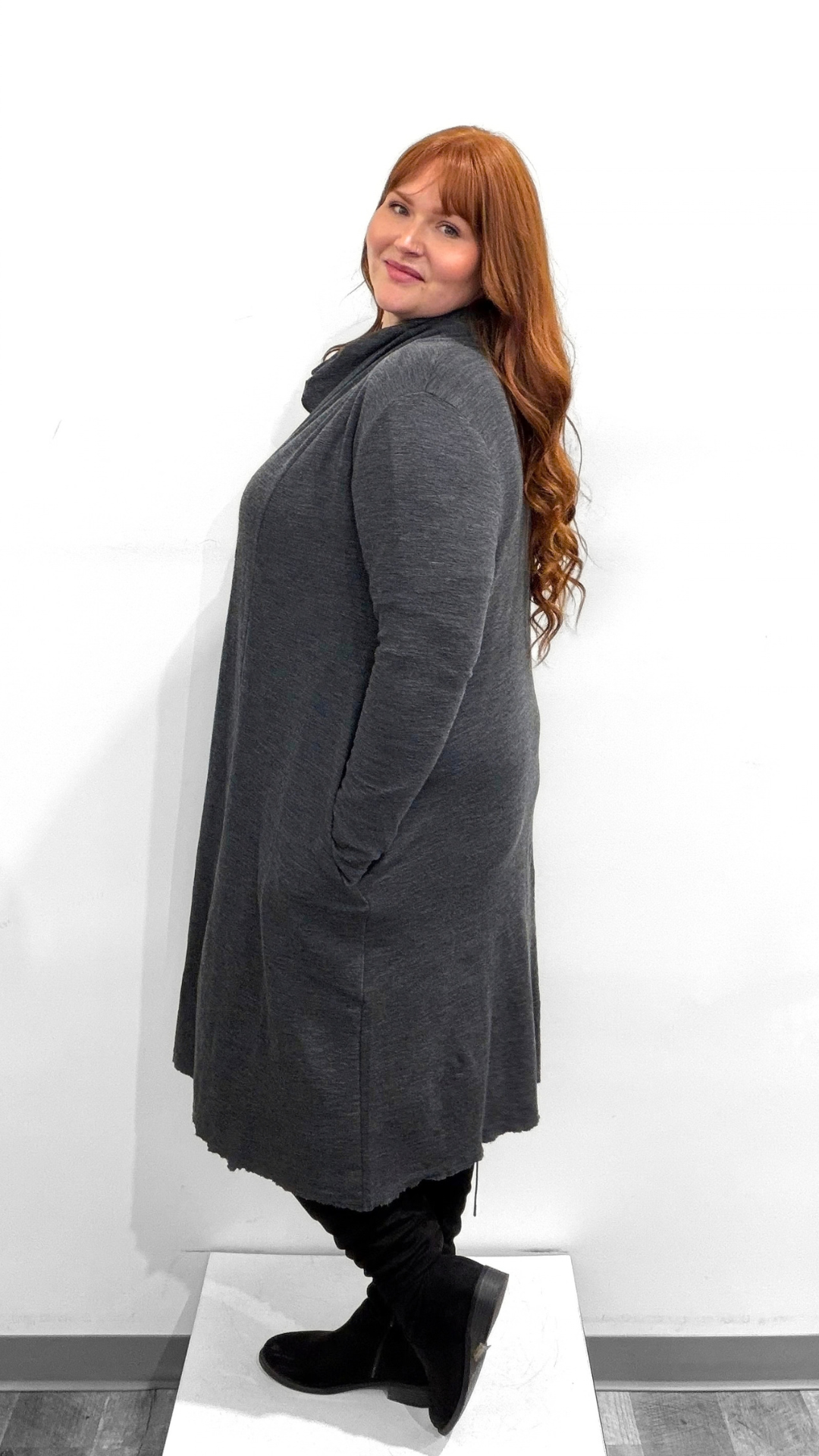 by basics Cardigan W Shawl Collar