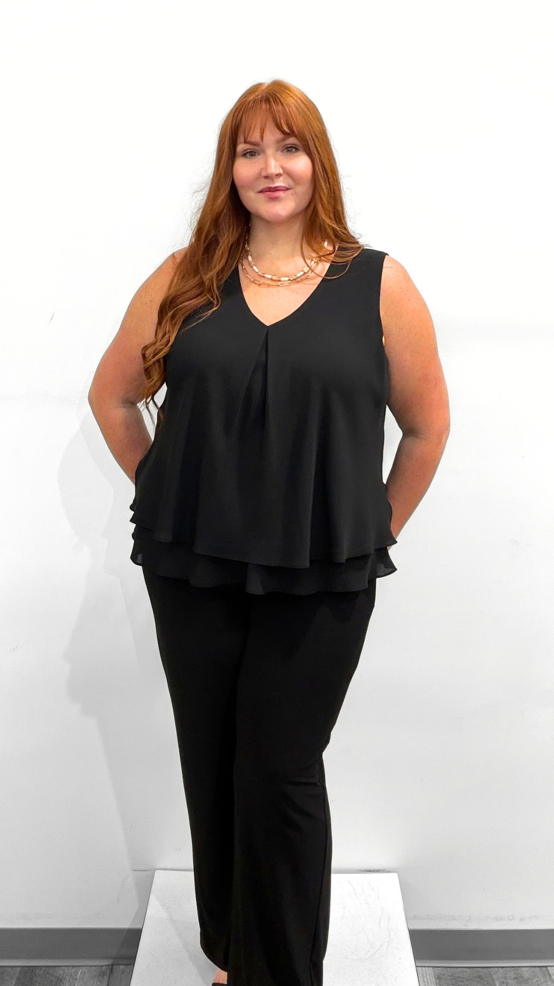 Frank Lyman Sleeveless Blouse