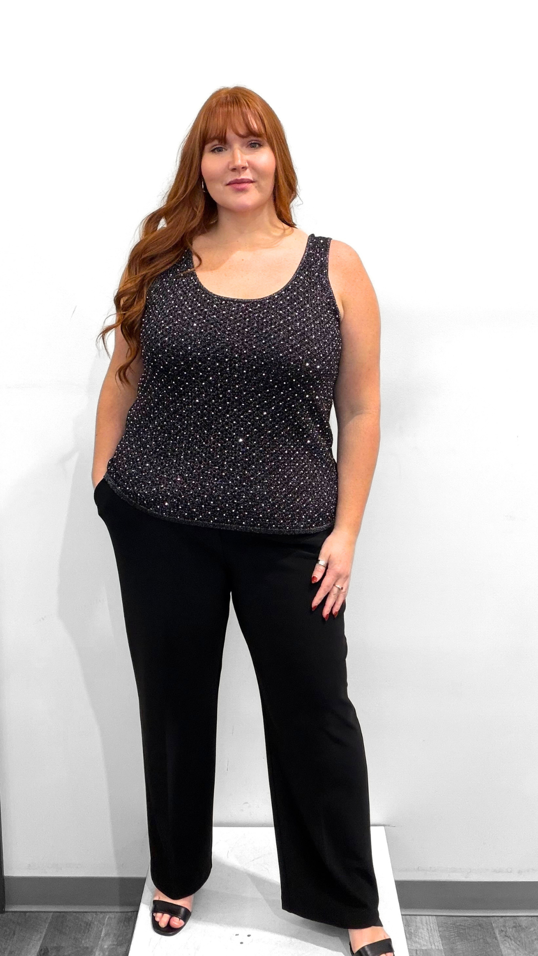 Joseph Ribkoff Rhinestone Cami