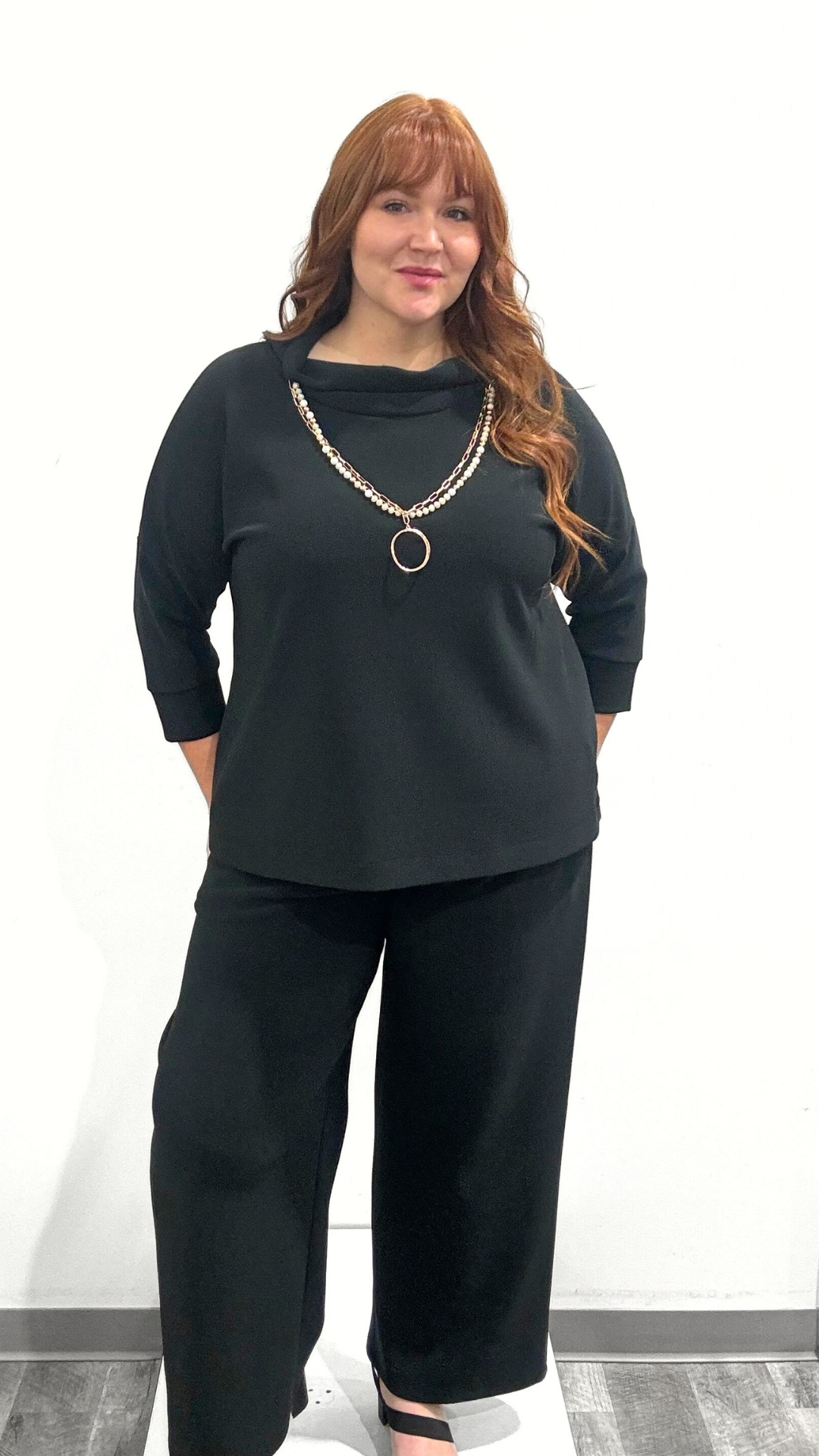 Sympli Soffio Crepe Slouch Tunic