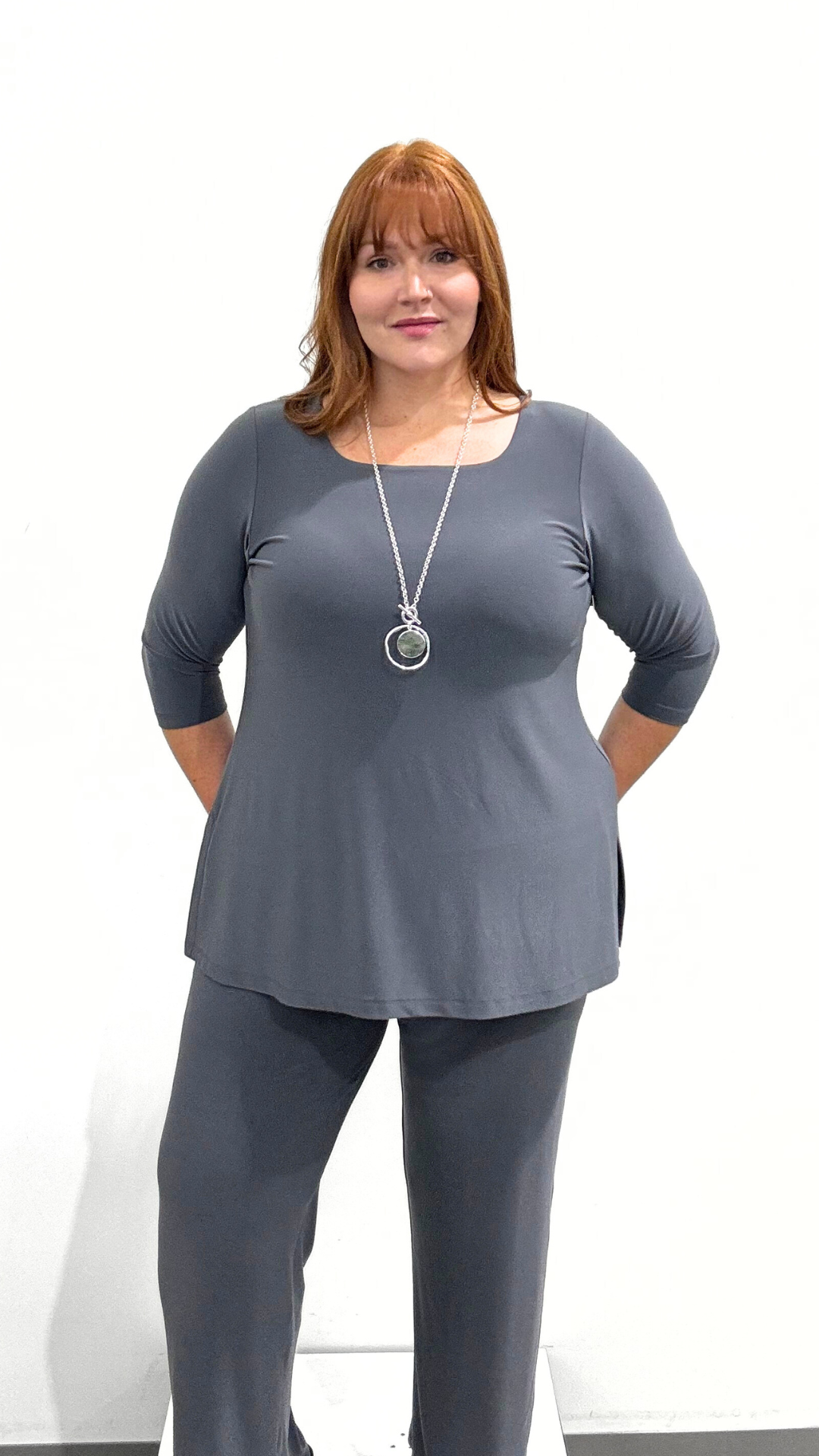 Sympli Square Neck Top