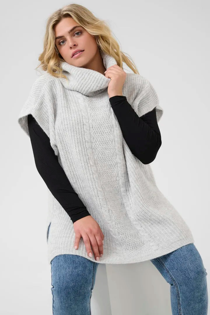 Kaffe Curve Mala Knit Poncho