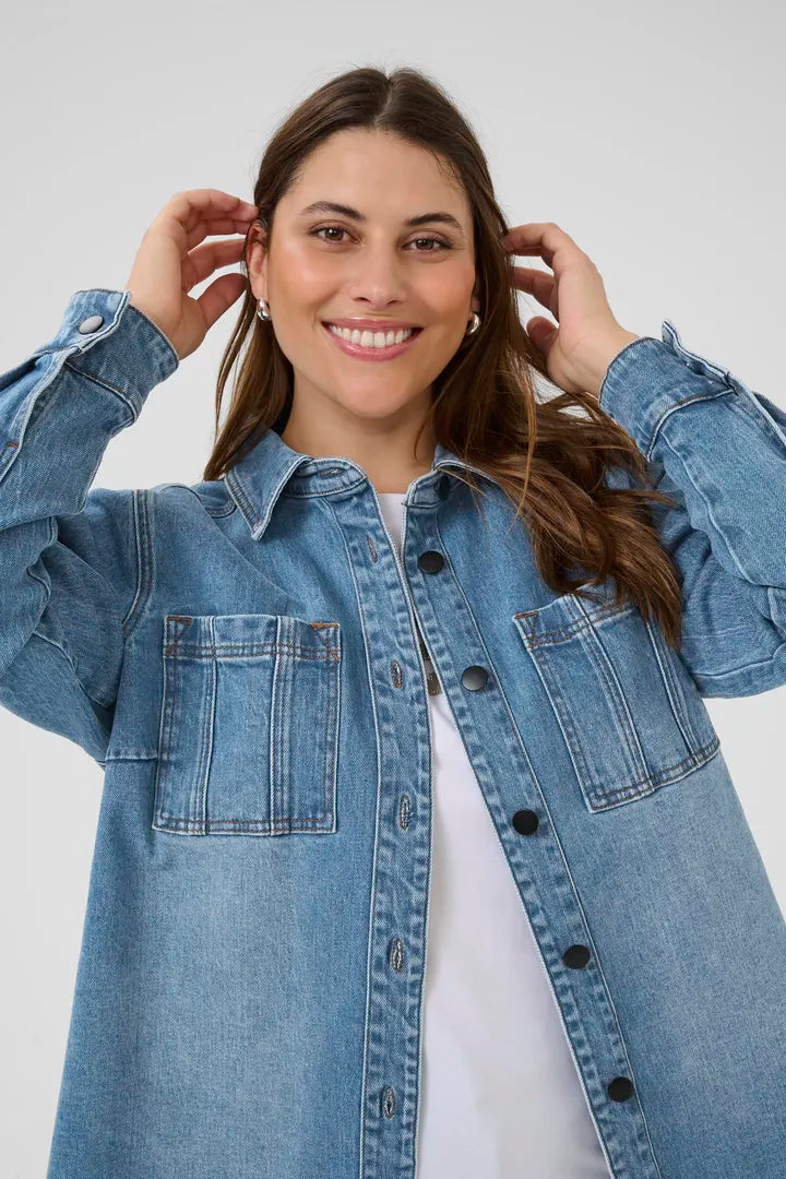 Kaffe Curve Leoana Denim Jacket