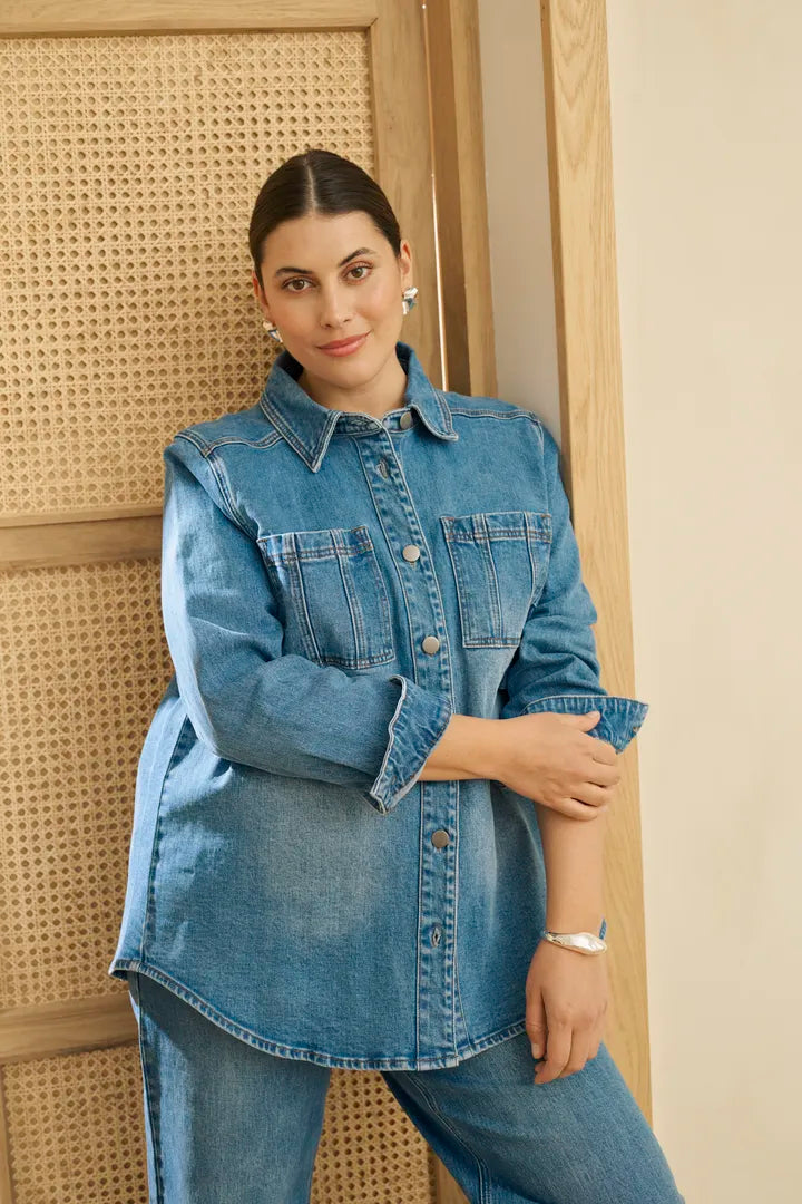 Kaffe Curve Leoana Denim Jacket