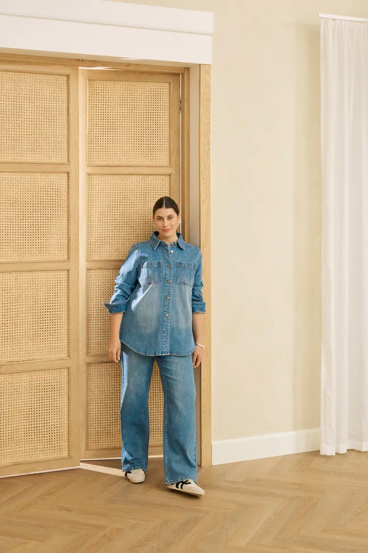 Kaffe Curve Leoana Denim Jacket