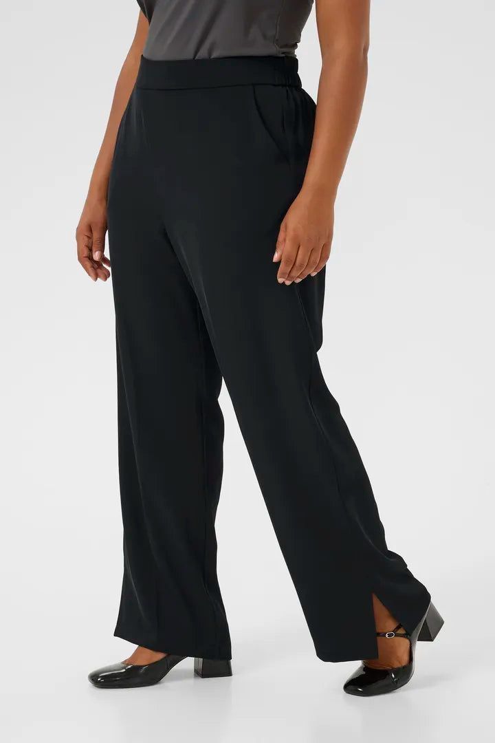 Kaffe Curve Signe High Waisted Wide Pant