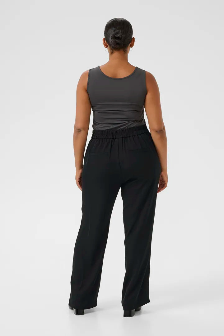 Kaffe Curve Signe High Waisted Wide Pant
