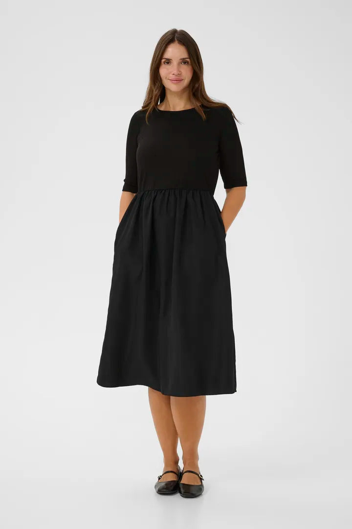 Kaffe Curve Kirstine 1/2 Sleeve Dress
