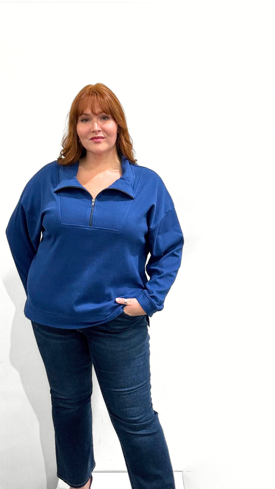 Orientique 3/4 Zip Sweatshirt