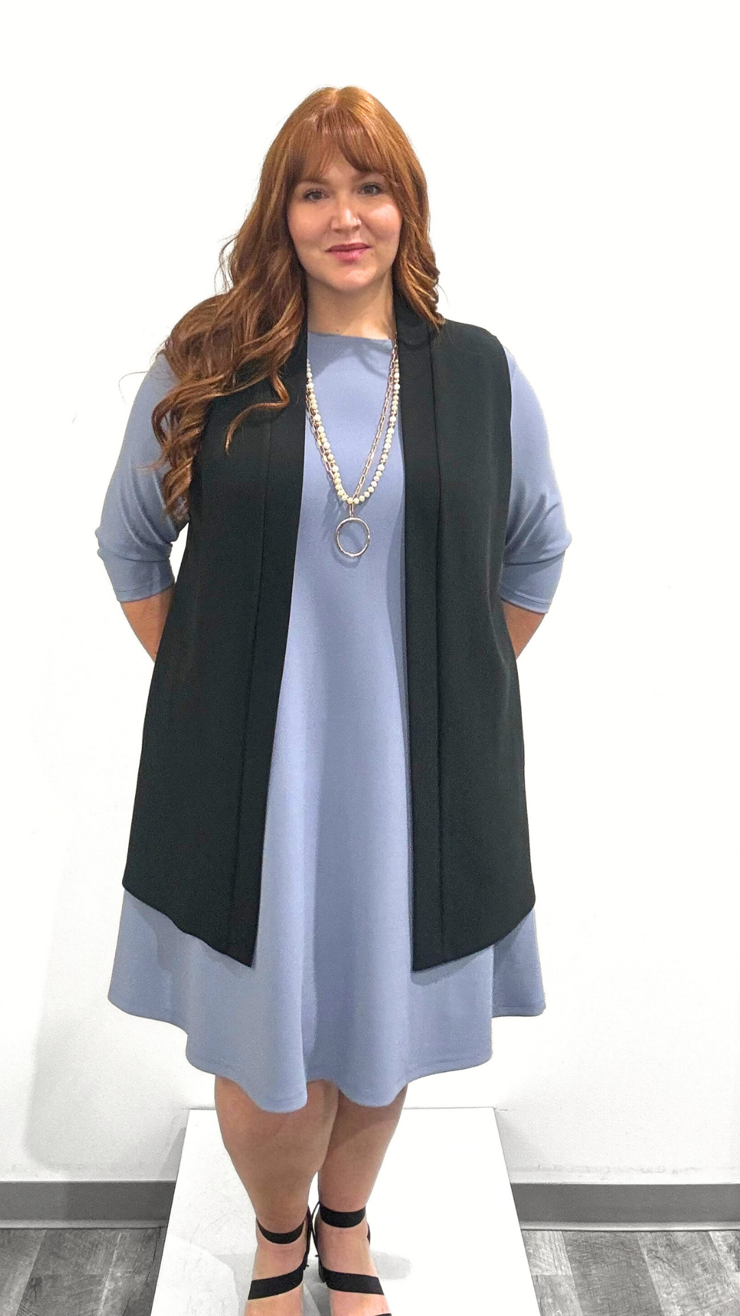 Sympli Soffio Crepe Carefree Vest