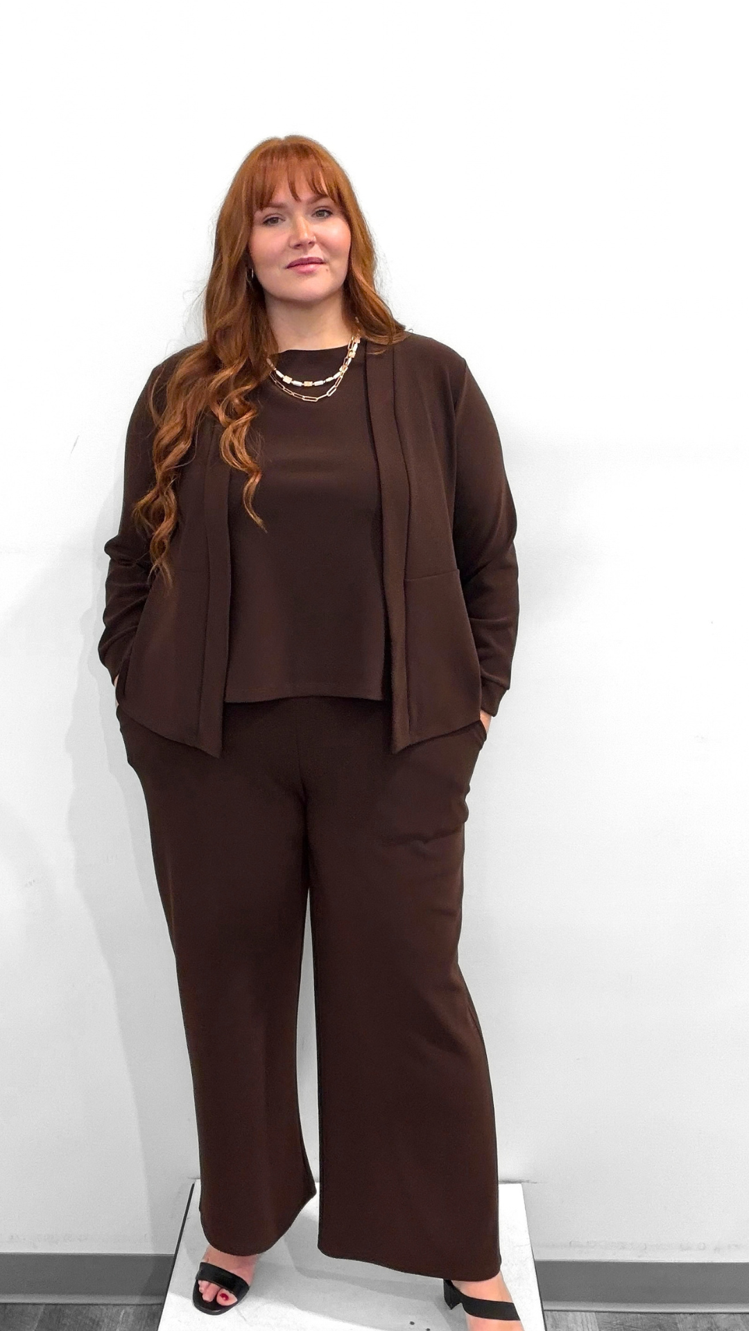 Sympli Soffio Crape Cardigan