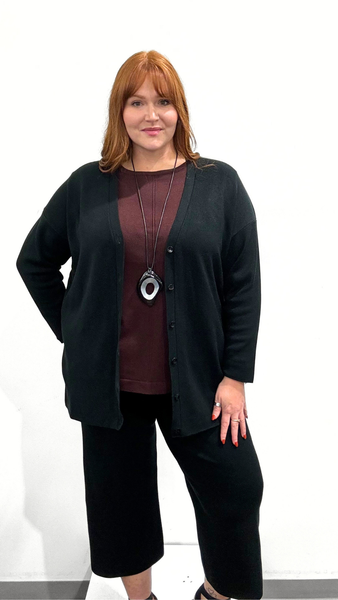 Mat V-Neck Cardi