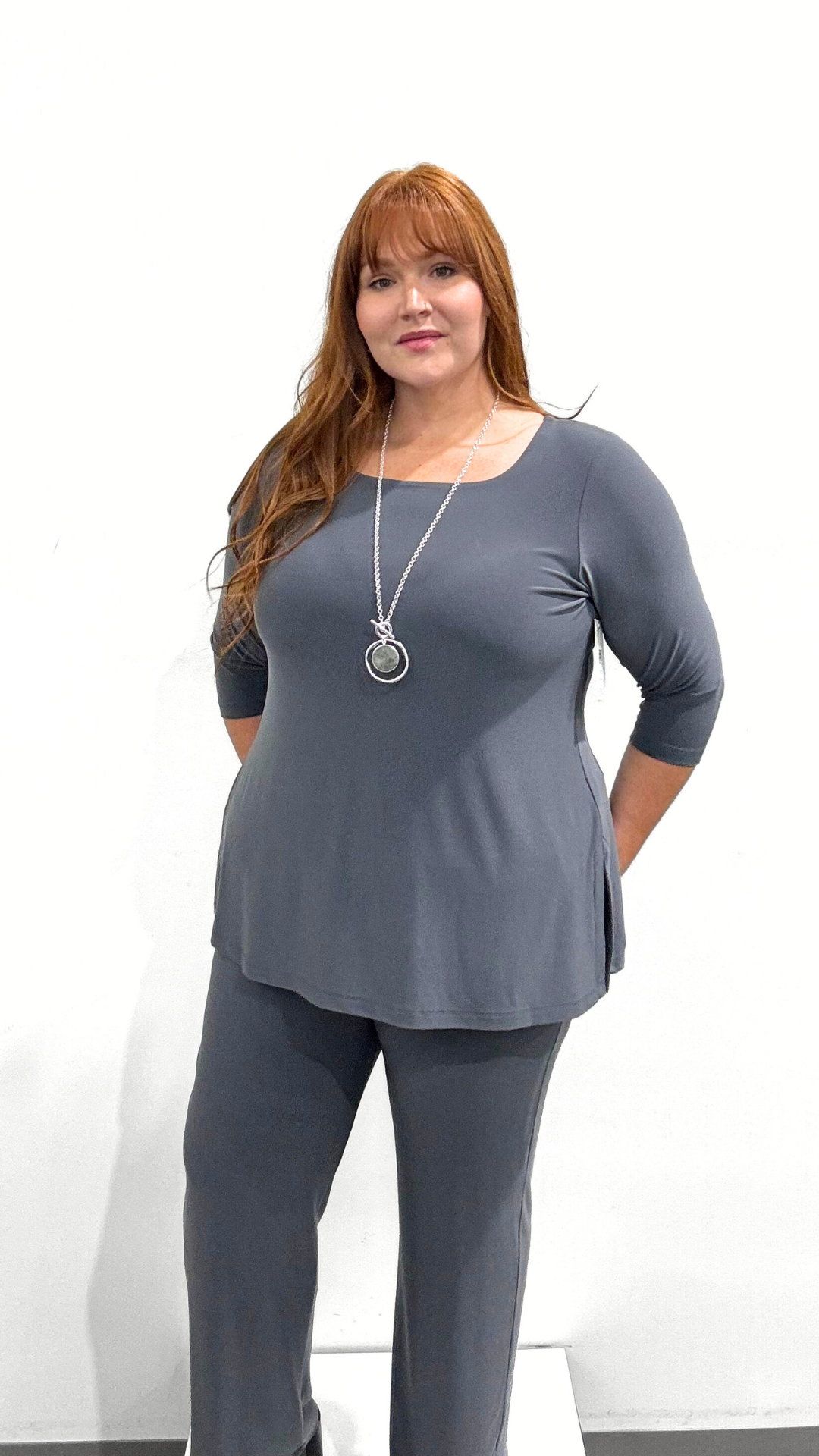 Sympli Square Neck Top