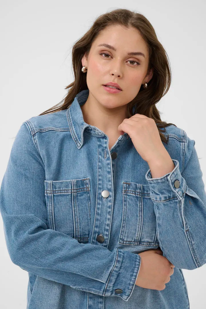Kaffe Curve Leoana Denim Jacket