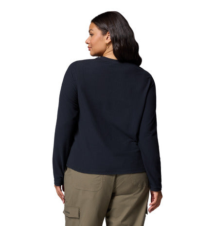 Columbia Brea Falls Grid Crew Long Sleeve
