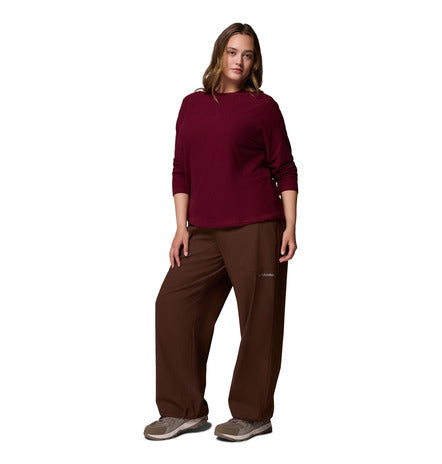 Columbia Brea Falls Grid Crew Long Sleeve