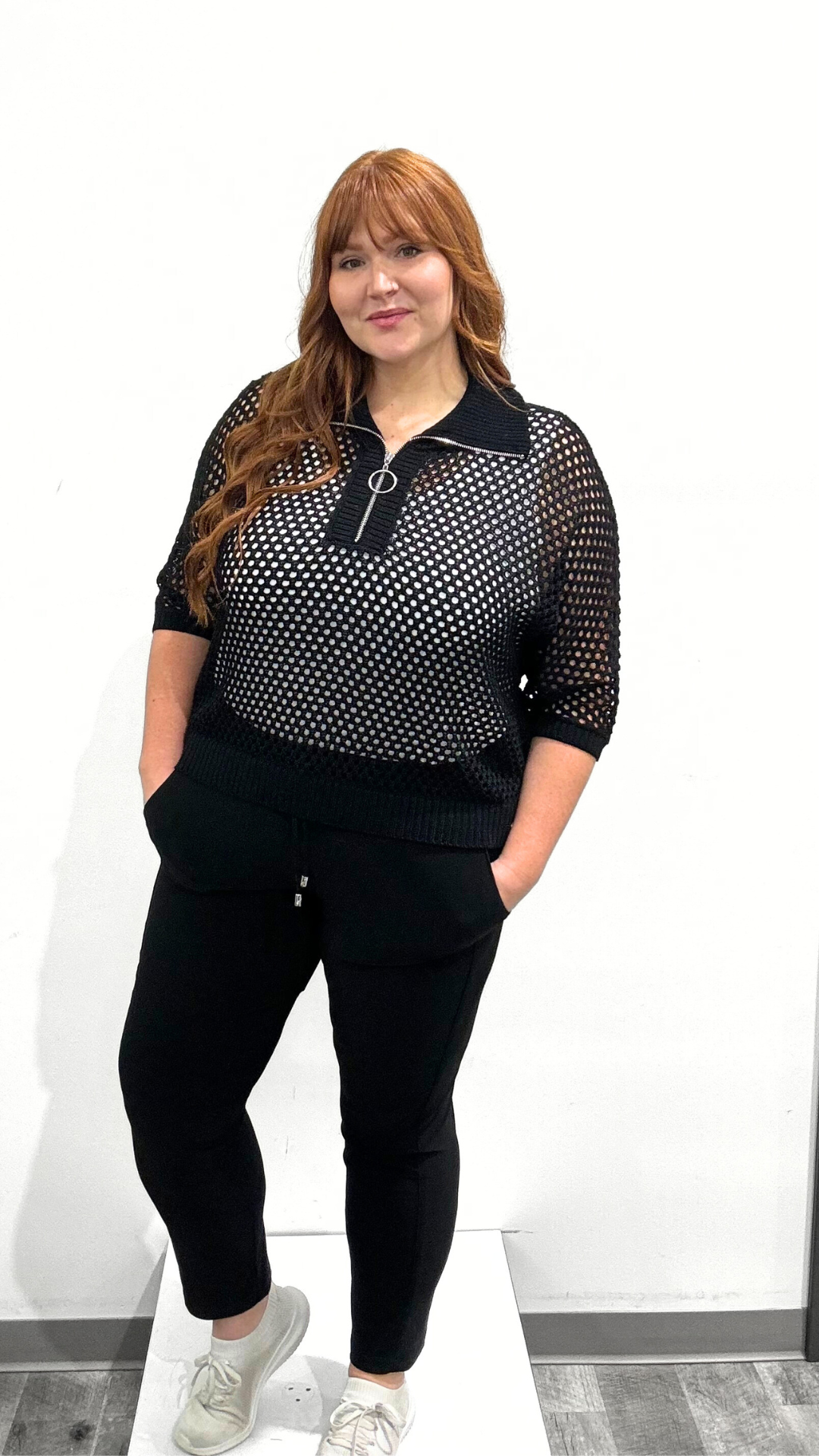 Joseph Ribkoff Zip Top