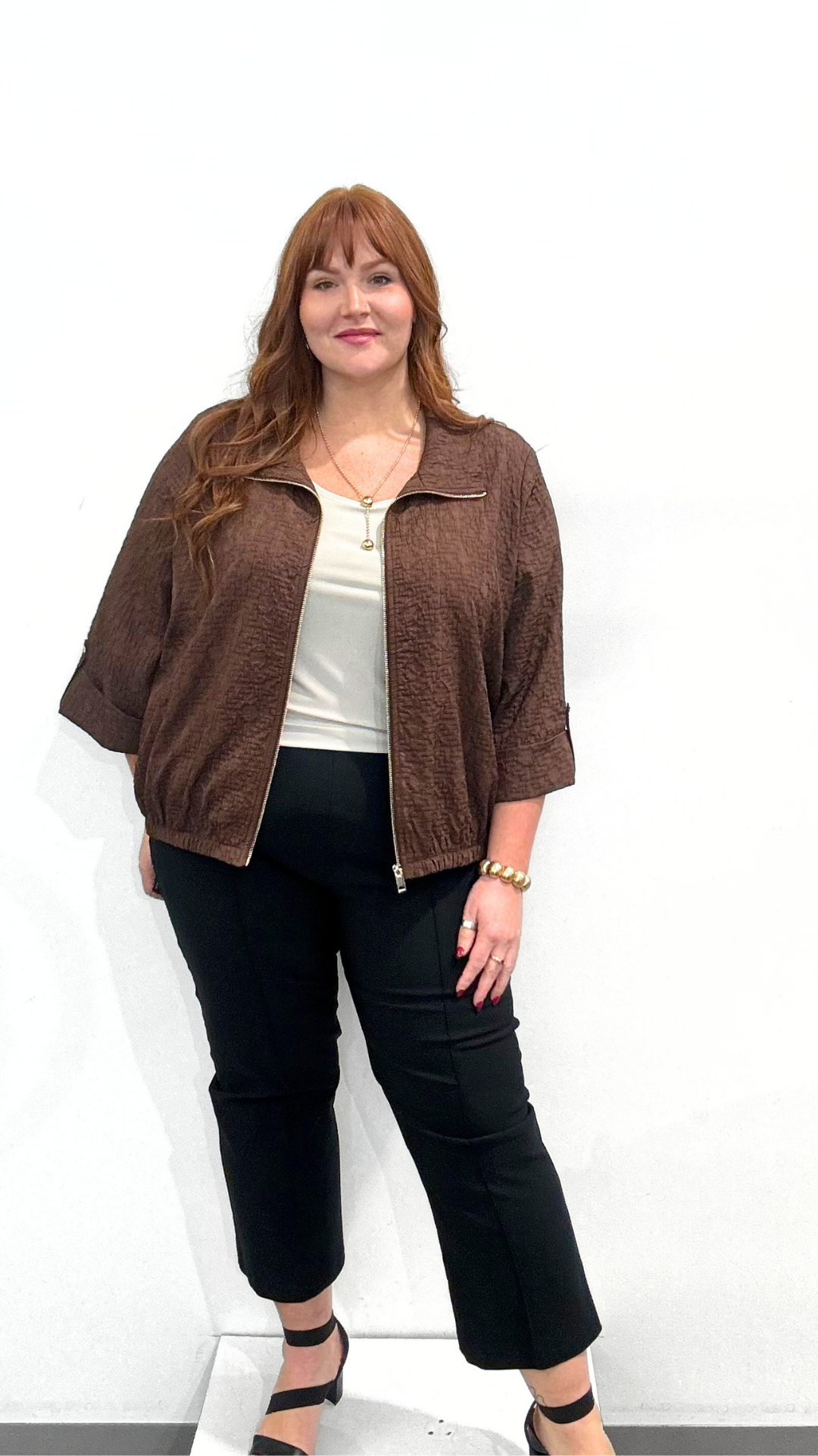 Joseph Ribkoff Bomber Jacket