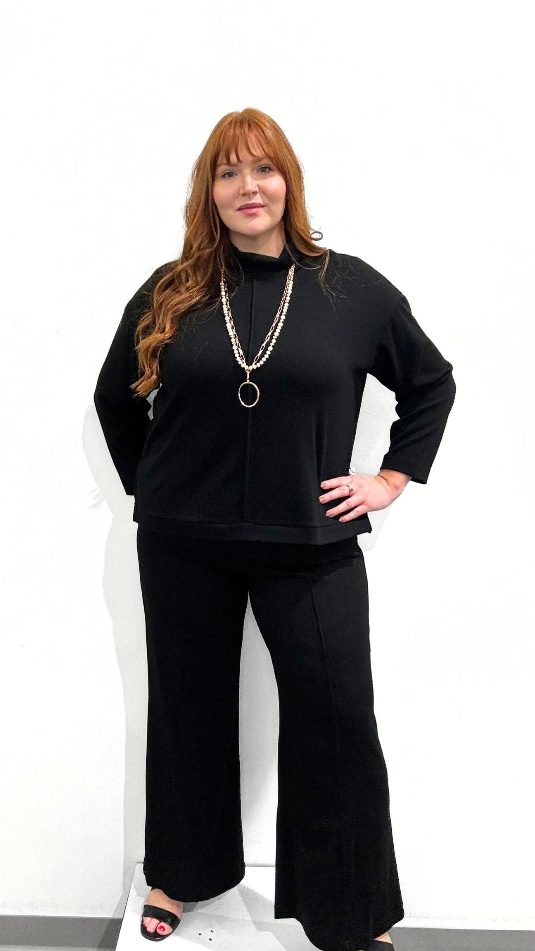Mat Mock Neck