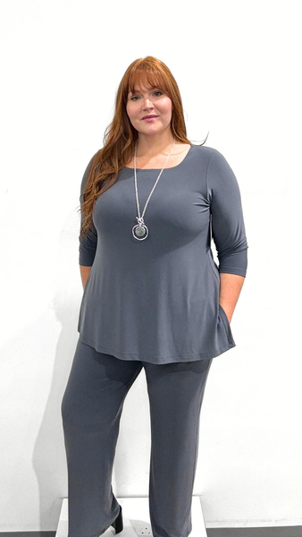 Sympli Square Neck Top