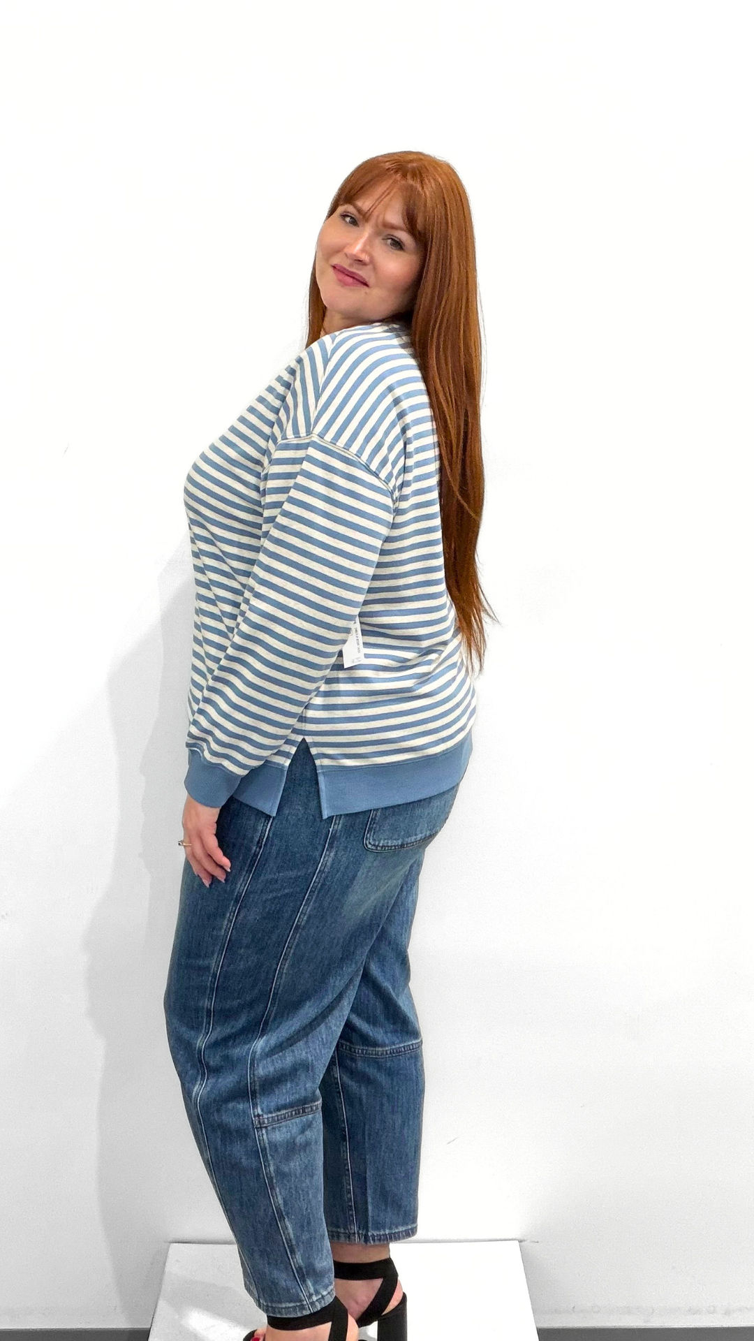 Tribal Stripe Sweatshirt